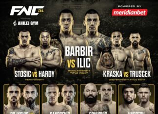 FNC 31: Barbir vs Ilić – wyniki z gali