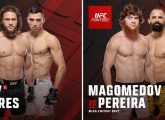 Rafael Fiziev vs Manuel Torres walką wieczoru UFC w Baku. Sharabutdin Magomedov vs Michel Pereira w karcie walk