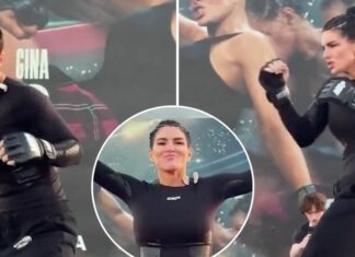 Powrót do MMA po 17 latach. Gina Carano w formie? Trening medialny 44-latki przed MVP MMA 1 (WIDEO)
