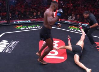 Francis Ngannou znów nokautuje! Były mistrz UFC posłał na deski Philipe Linsa w pierwszej rundzie! (WIDEO)