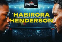 PFL Brussels: Habirora vs Henderson – karta walk, informacje o gali