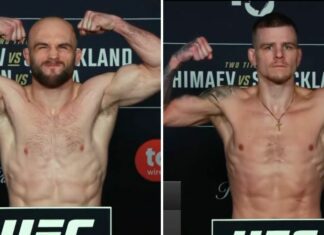 Mateusz Rębecki i Grant Dawson w limicie przed sobotnią galą UFC 328 w Newark! (WIDEO)
