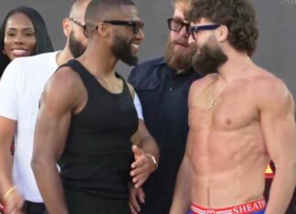 Salahdine Parnasse twarzą w twarz z rywalem przed walką na MVP MMA 1. Amerykanin nie podał ręki, gorąco między zawodnikami (WIDEO)