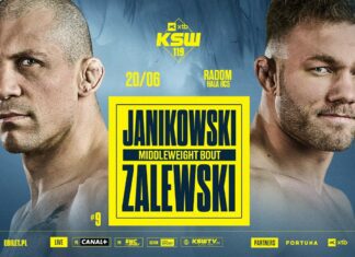 Damian Janikowski zmierzy się z Wiktorem Zalewskim na gali XTB KSW 119