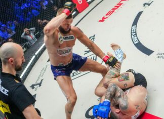 Piotr Kuberski obronił pas! Wystarczył jeden cios i Michał Michalski leżał na macie!