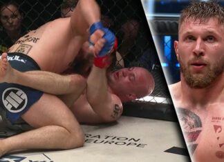 Obalenie i nic więcej. Mateusz Wieczorek wygrywa z Michałem Hirem na XTB KSW 118