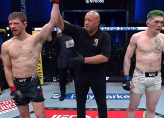Imponujący występ Arnolda Allena! Anglik pokonał Melquizaela Costę w walce wieczoru ufc arnold allen costa