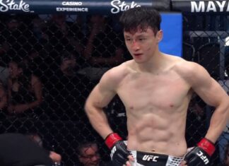 Kapitalny pojedynek w stójce! Doo Ho Choi znokautował Daniela Santosa ciosem na wątrobę (WIDEO) ufc doo ho choi win