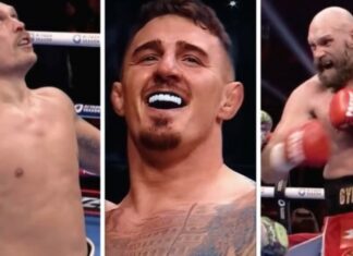 Usyk, Fury, Joshua? Tom Aspinall odniósł się do pomysłu walki w boksie