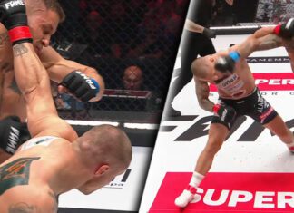 Festiwal odjętych punktów, ciosów w tył głowy, palców w oczy… Bardzo brudna walka! Alan Kwieciński w półfinale Fight Club Tournament