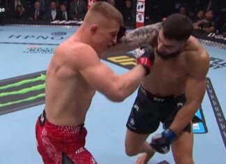 „Najlepsza pierwsza runda w historii UFC”. Iwo Baraniewski wyróżniony