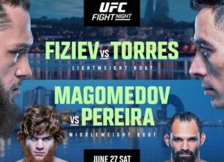 UFC Fight Night 280: Fiziev vs Torres – rozpiska, transmisja gali z walką Michała Oleksiejczuka