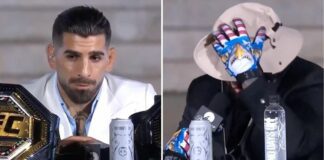 „Jest niski i ożenił się ze striptizerką z Miami”. Josh Hokit znów prowokuje Ilię Topurię (WIDEO)