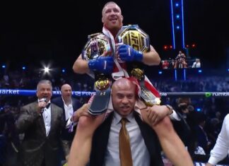 Justin Gaethje wskazał rywala do obrony pas UFC