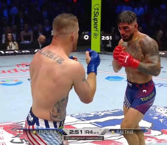 Ogromna niespodzianka! Justin Gaethje zmasakrował Ilię Topurię i zdobył pas wagi lekkiej!