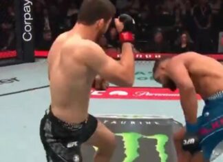 Powalił rywala pierwszym ciosem! Jeden z najszybszych nokautów w historii UFC (WIDEO) UFC NOKAUT 8 SEKUND YAKHYaEV