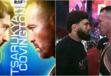 Arman Tsarukyan zmierzy się w zapasach z Colbym Covingtonem na gali RAF 11