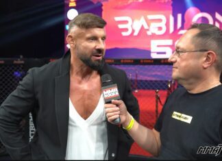 Nie zdziwię się jeśli KSW zrezygnuje z jego usług – Artur Gwóźdź po gali Babilon MMA 58