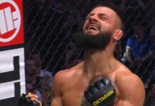 Mateusz Legierski obronił pas wagi lekkiej OKTAGON! Polak szybko rozbił Gokhana Aksu! oktagon mma mateusz legierski win
