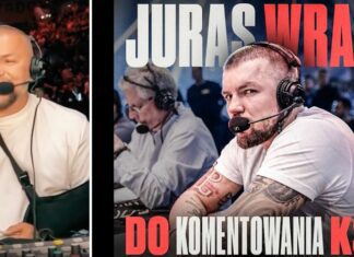 Łukasz Jurkowski powraca do komentowania gal KSW!
