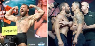 Tym razem było spokojnie! Ostatnie spotkanie i ostatnie słowa McGregora i Holloway’a przed UFC 329