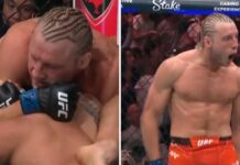 Paddy Pimblett poddał Benoita Saint Denisa w niecałą minutę! Fenomenalny występ Anglika!
