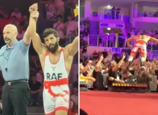 Arman Tsarukyan znów wygrywa poza UFC. Po walce… wskoczył w uradowanych kibiców