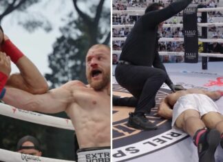 Przepotężny nokaut. Rywal padł jak rażony piorunem. Paweł Werszynin zwyciężył na BKFC (WIDEO)
