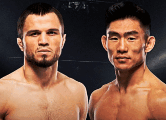 Nurmagomedov kontra Yadong walką wieczoru gali UFC w Chinach
