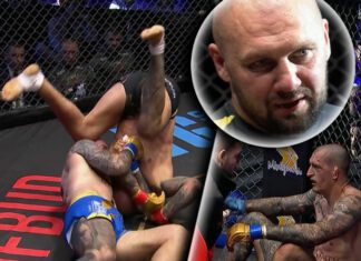 Krzysztof Głowacki fauluje Damiana Kostrzewę – Cios w tył głowy i no-contest
