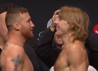 Justin Gaethje o potencjalnym rewanżu z Paddym Pimblettem po wygranej Anglika na UFC 329