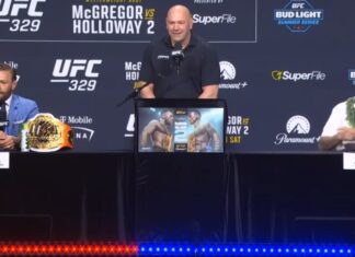 Szef UFC odniósł się do zarzutów, że McGregor doznał kontuzji jeszcze przed walką