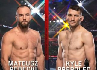 Mateusz Rębecki vs Kyle Prepolec. Walk z UFC w Belgradzie (WIDEO)