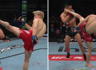Wysokie kopnięcie i mocne ciosy! Kai Asakura rozbił Aoriqilenga i wygrał drugą walkę w UFC!