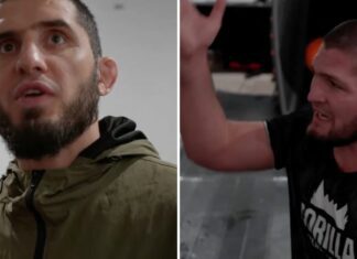 Zdenerwowany Khabib Nurmagomedov poucza Islama Makhacheva. „Przynajmniej zamilcz”