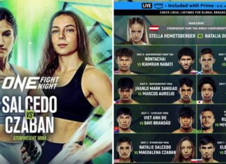 ONE Fight Night 46 – karta walk gali z walką Magdaleny Czaban