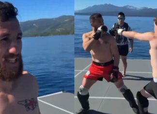 Mark Zuckerberg na sparingu z byłym mistrzem UFC (WIDEO)