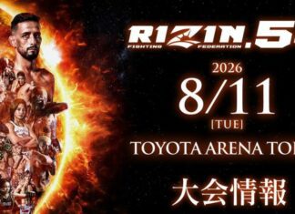 RIZIN 54 – karta walk