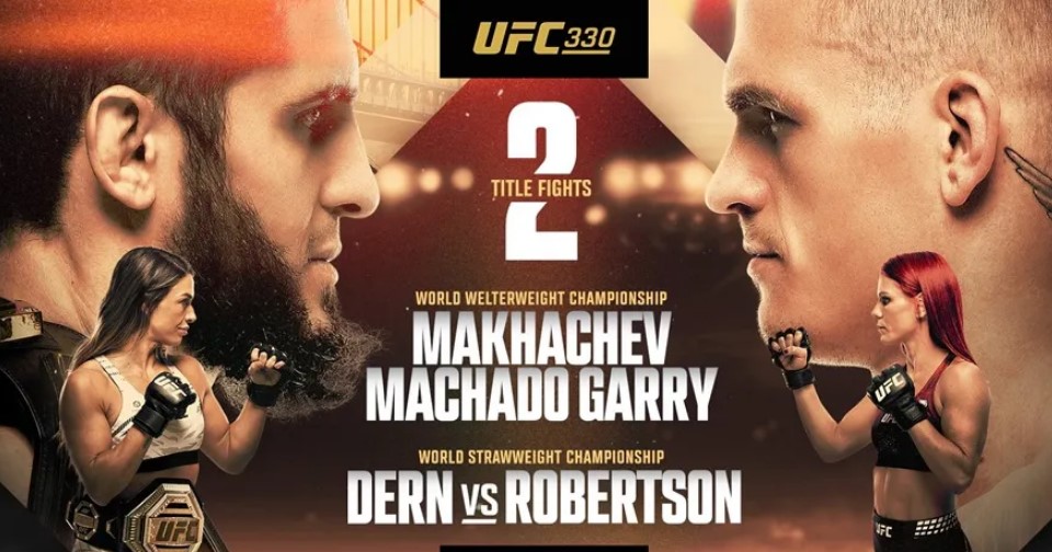 UFC 330 makhachev vs machado garry wyniki gali