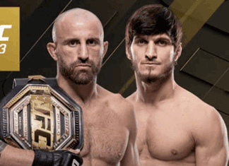 Alexander Volkanovski kontra Movsar Evloev walką wieczoru UFC 333