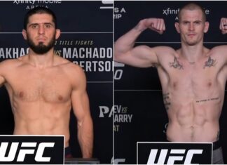 Wyniki ważenia przed UFC 330: Islam Makhachev kontra Ian Machado Garry (WIDEO)