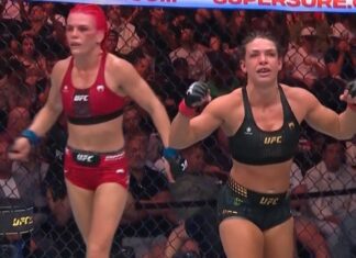 Pewne zwycięstwo Mackenzie Dern! Mistrzyni obroniła pas w starciu z Gillian Robertson! ufc 330 dern robertson
