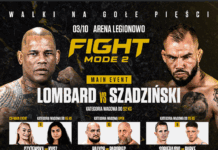Fight Mode 2: Lombard vs Szadziński – rozpiska, transmisja gali