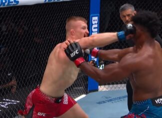 Najlepsze akcje z gali UFC 331 z walką Iwo Baraniewskiego w zwolnionym tempie