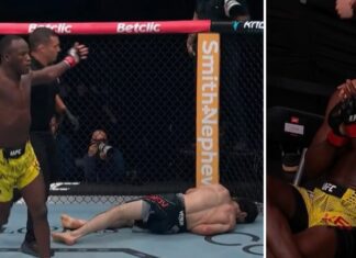 Potężny prawy! Losene Keita znokautował Muhammada Naimova! Pierwsza wygrana w UFC