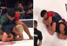 Jakub Wikłacz poddany w pierwszej rundzie ADCC! Diego Pato wygrał z Polakiem duszeniem zza pleców