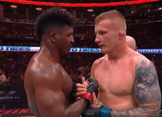 Słowa wsparcia Alonzo Menifielda dla Iwo Baraniewskiego po walce na UFC 331