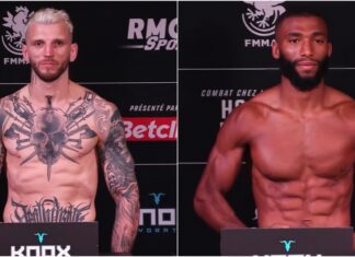 Salahdine Parnasse zrobił wagę przed debiutem w oktagonie UFC (WIDEO)