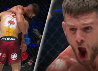Zapasy i klincz. Josef Štummer wygrywa z Łukaszem Charzewskim na KSW 121