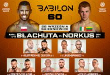 Babilon MMA 60: Błachuta vs Norkus – rozpiska, transmisja gali